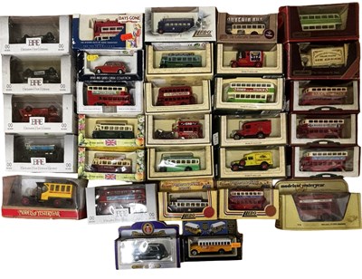 Lot 167 - A collection of various boxed die-vehicles,...