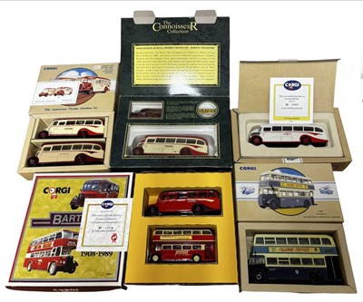Lot 67 - A collection of Corgi limited edition bus models
