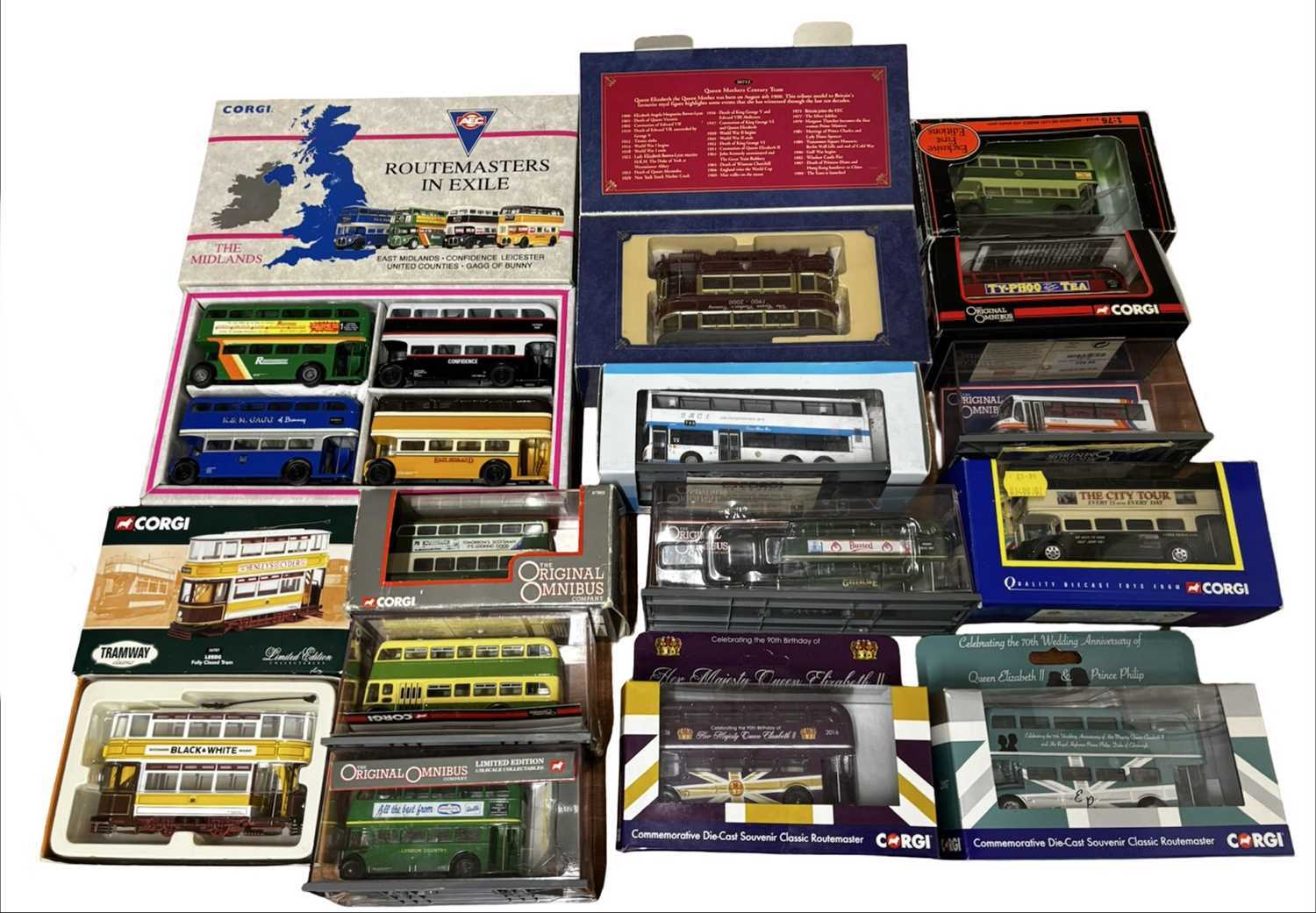 Lot 68 - A collection of various boxed Corgi die-cast...