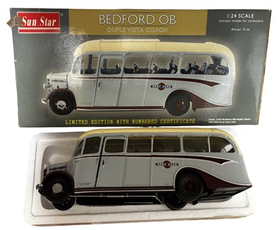 Lot 162 - A boxed Sun Star 1:24 scale Bedford OB bus...