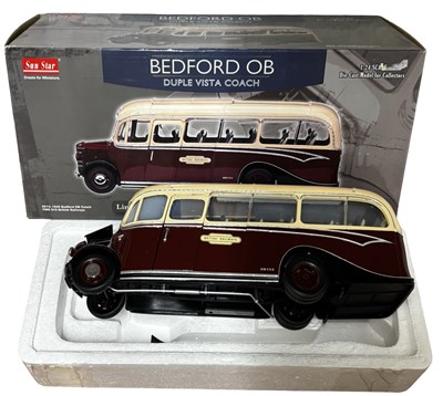 Lot 161 - A boxed Sun Star 1:24 scale Bedford OB bus...