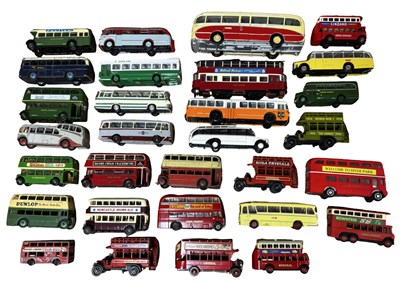 Lot 178 - A mixed lot of various die-cast buses, to...