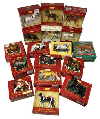 Lot 204 - A collection of various boxed Breyer...