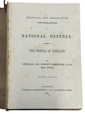 Lot 1 - GENERAL SIR ROBERT GARDINER: POLITICAL AND...