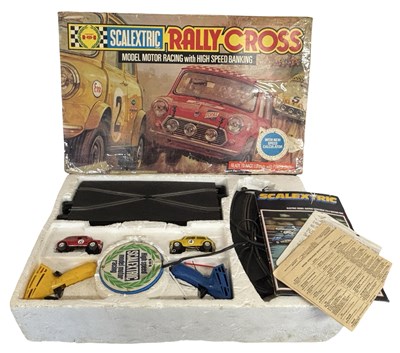 Lot 312 - A boxed Scalextric Rally Cross racing...