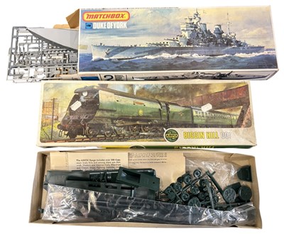 Lot 223 - A pair of plastic building kits, to include: -...