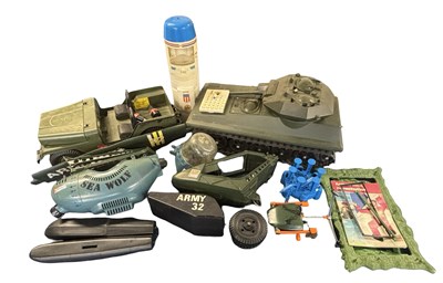 Lot 249 - A group of various Action Man vehicles, to...