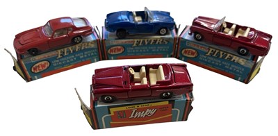 Lot 140 - Four boxed Lonestar die-cast cars