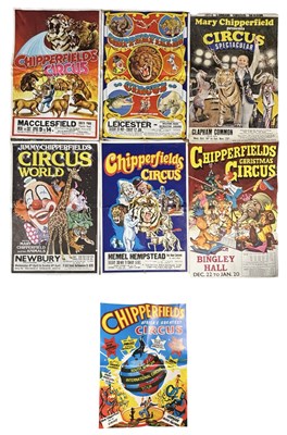 Lot 300 - A group of 7 vintage Chipperfield Circus...