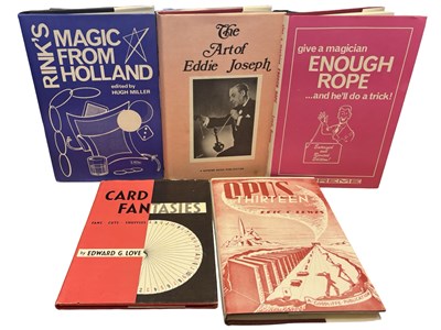 Lot 102 - MAGIC INTEREST: 5 Titles: EDWARD G LOVE: CARD...
