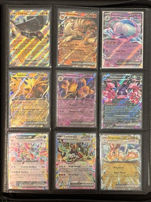 Lot 318 - POKEMON TCG: One binder of various...