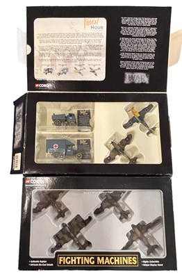Lot 72 - A pair of boxed Corgi die-cast aeroplane model...