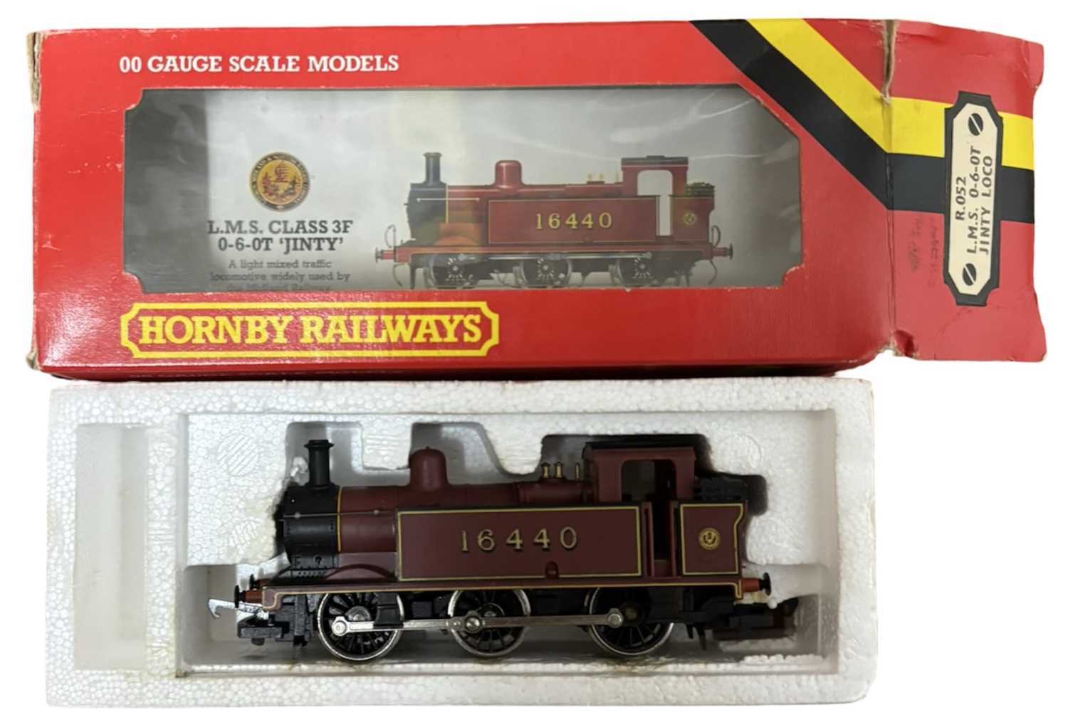 Lot 14 - A boxed Hornby 00 gauge R052 LMS 0-6-0T Jinty...
