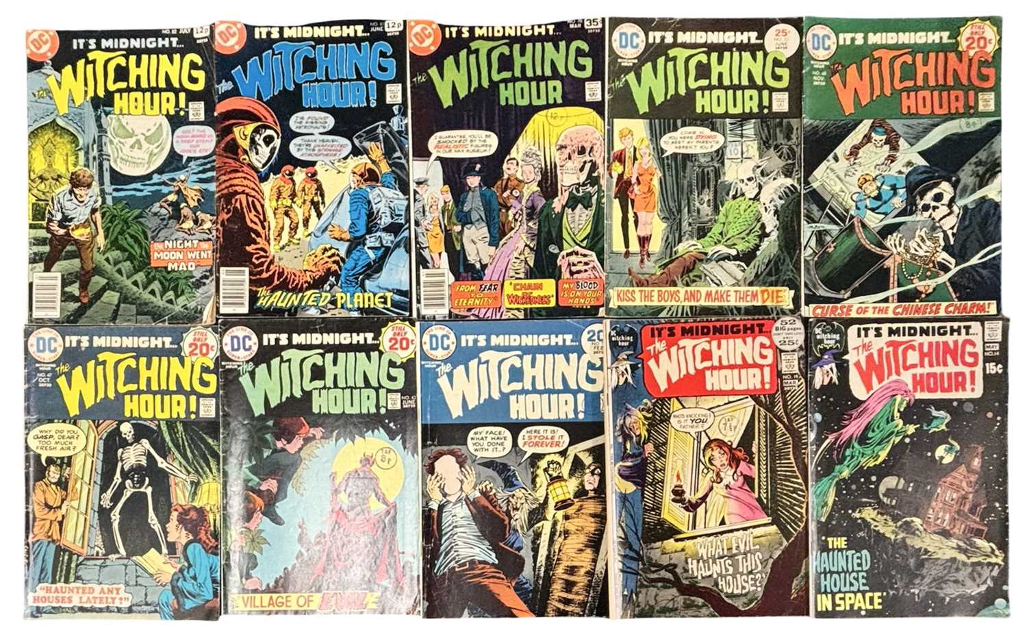 Lot 29 - THE WITCHING HOUR, DC, Issues:...