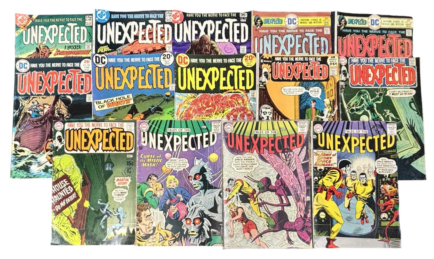 Lot 23 - TALES OF THE UNEXPECTED, DC,...
