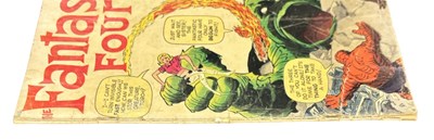 Lot 4 - THE FANTASTIC FOUR, Marvel, Number 1, 1961....