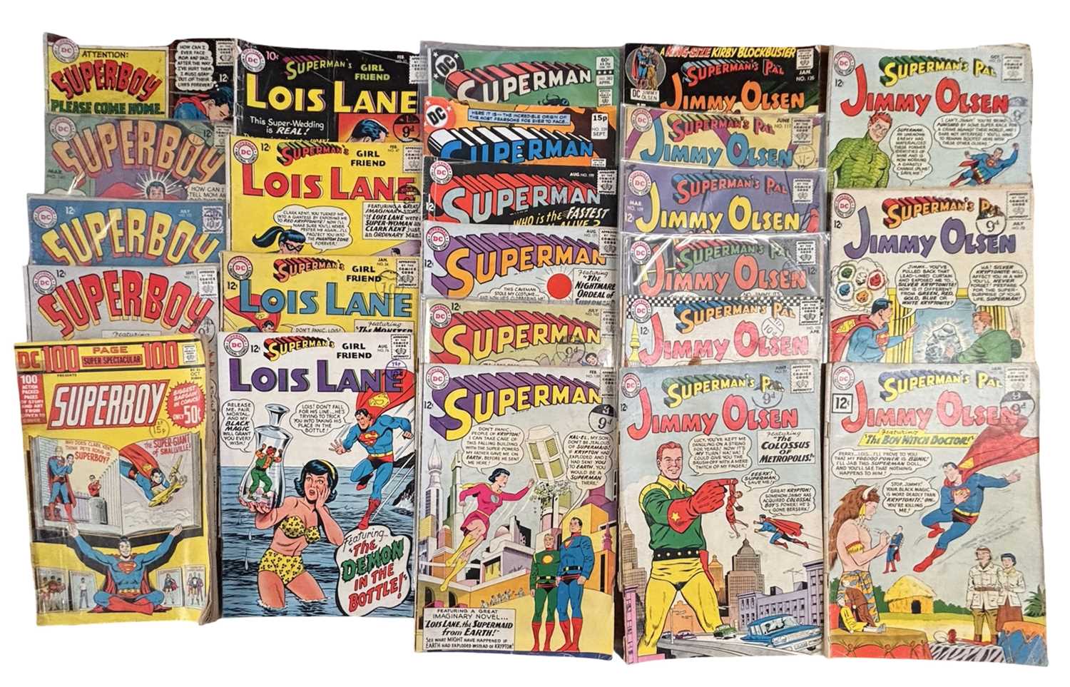 Lot 8 - Various 1970s DC comic books, to include:...