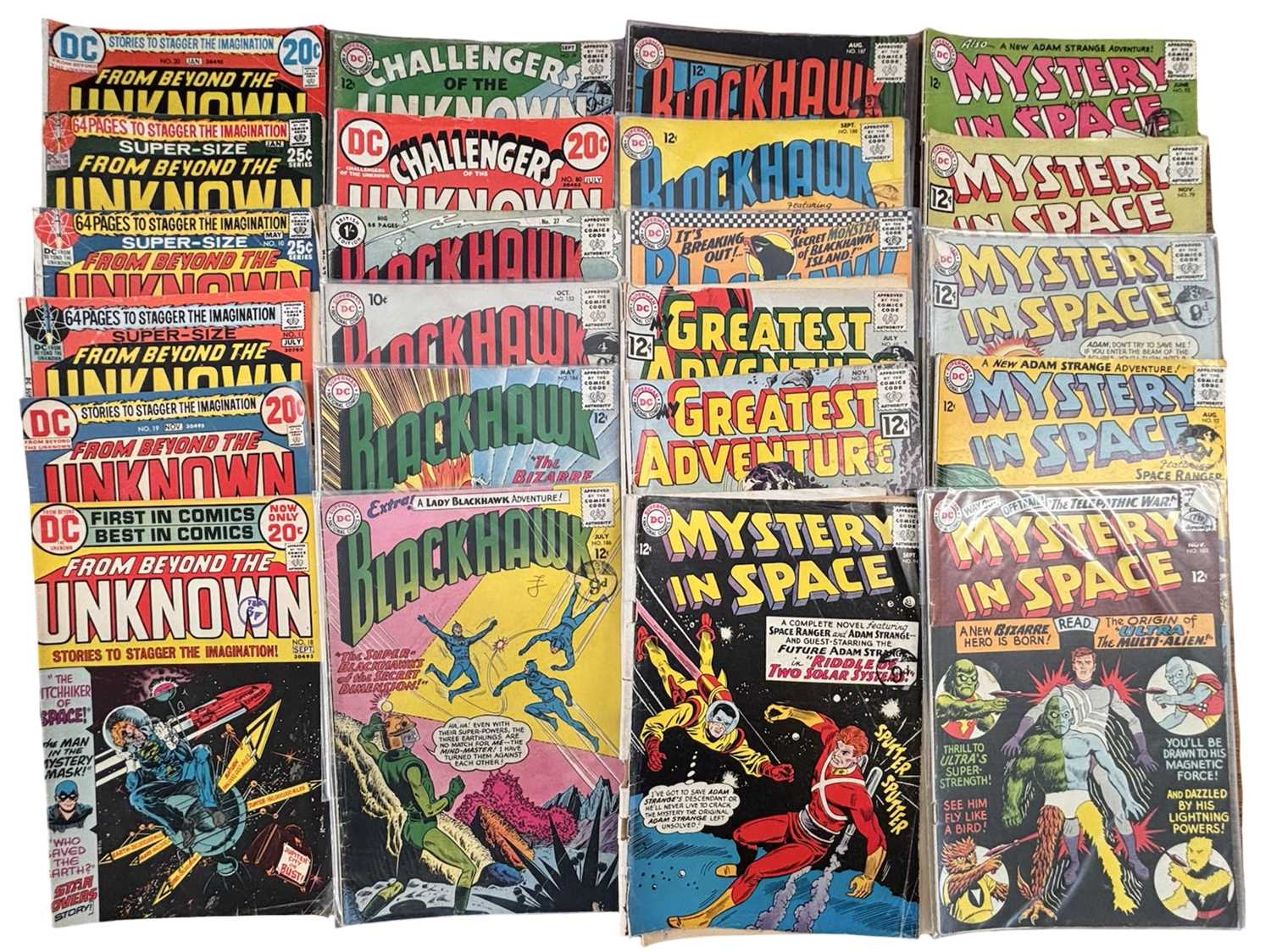 Lot 9 - Various 1960s+ comic books, to include:...