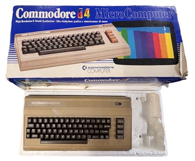 Lot 307 - A Commodore 64 MicroComputer unit, in original...