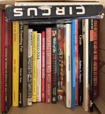 Lot 130 - ONE BOX: Large format circus interest, to...