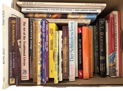 Lot 132 - ONE BOX: Large format circus interest, to...