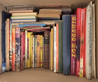 Lot 139 - ONE BOX: Children's circus stories and...
