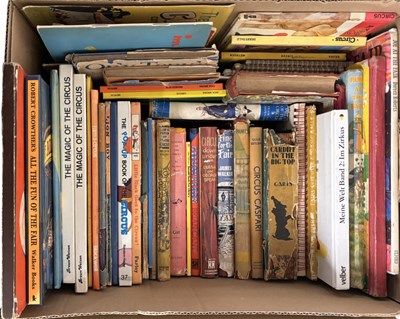 Lot 148 - ONE BOX: Mixed children's circus stories and...