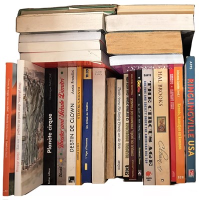 Lot 158 - ONE BOX: Mixed language circus and...