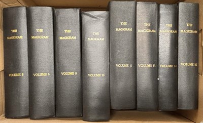 Lot 207 - ONE BOX: Bound compendiums of THE MAGIGRAM