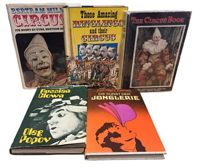 Lot 9 - THE CIRCUS AND CLOWNING: 5 Titles: OLEG POPOV:...