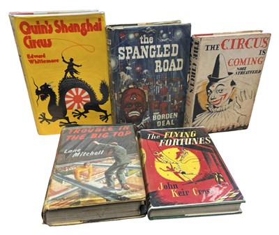 Lot 8 - CIRCUS NOVELS, DUSTJACKETS: 5 Titles: NOEL...