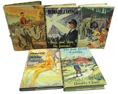 Lot 28 - CHILDREN'S CIRCUS DUSTJACKETS: 5 Titles:...