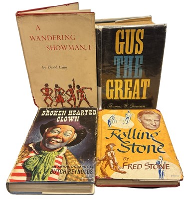 Lot 22 - CIRCUS BIOGRAPHY / NOTABLE FIGURES: 4 Titles:...