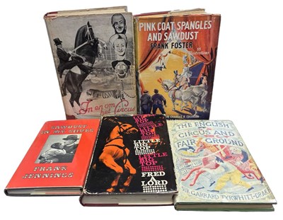 Lot 30 - CIRCUS DUSTJACKETS: 5 Titles: FRANK JENNINGS:...