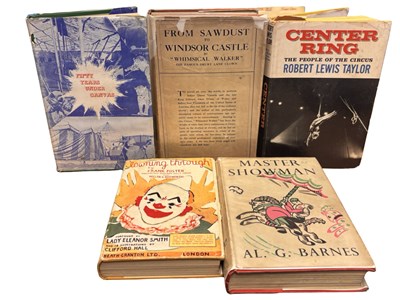 Lot 46 - CIRCU DUSTJACKETS: 5 Titles: FRANK FOSTER:...
