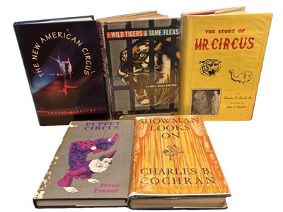 Lot 45 - MIXED CIRCUS INTEREST DUSTJACKETS: 5 Titles:...