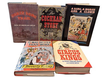 Lot 55 - NOTABLE CIRCUS FIGURES: 5 Titles: HENRY...