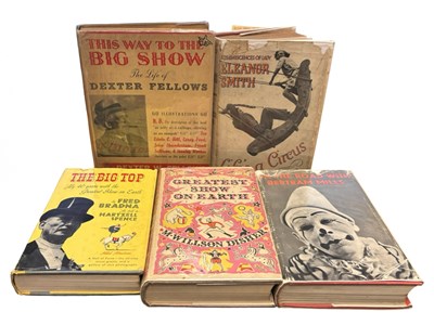 Lot 60 - MIXED CIRCUS DUSTJACKETS: 5 Titles: FRED...