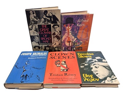 Lot 59 - CLOWNS: 5 titles: CHARLES DICKENS: MEMOIRS OF...
