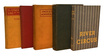 Lot 57 - CIRCUS COLOURED CLOTH: 5 Titles: EDWIN P...
