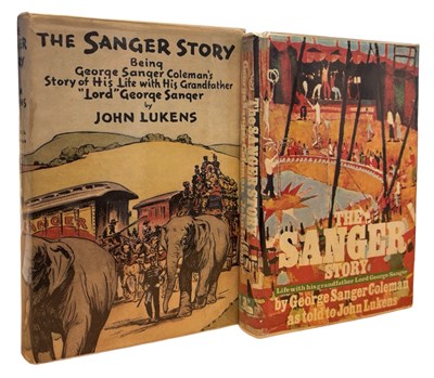 Lot 79 - JOHN LUKENS: THE SANGER STORY x2, London,...