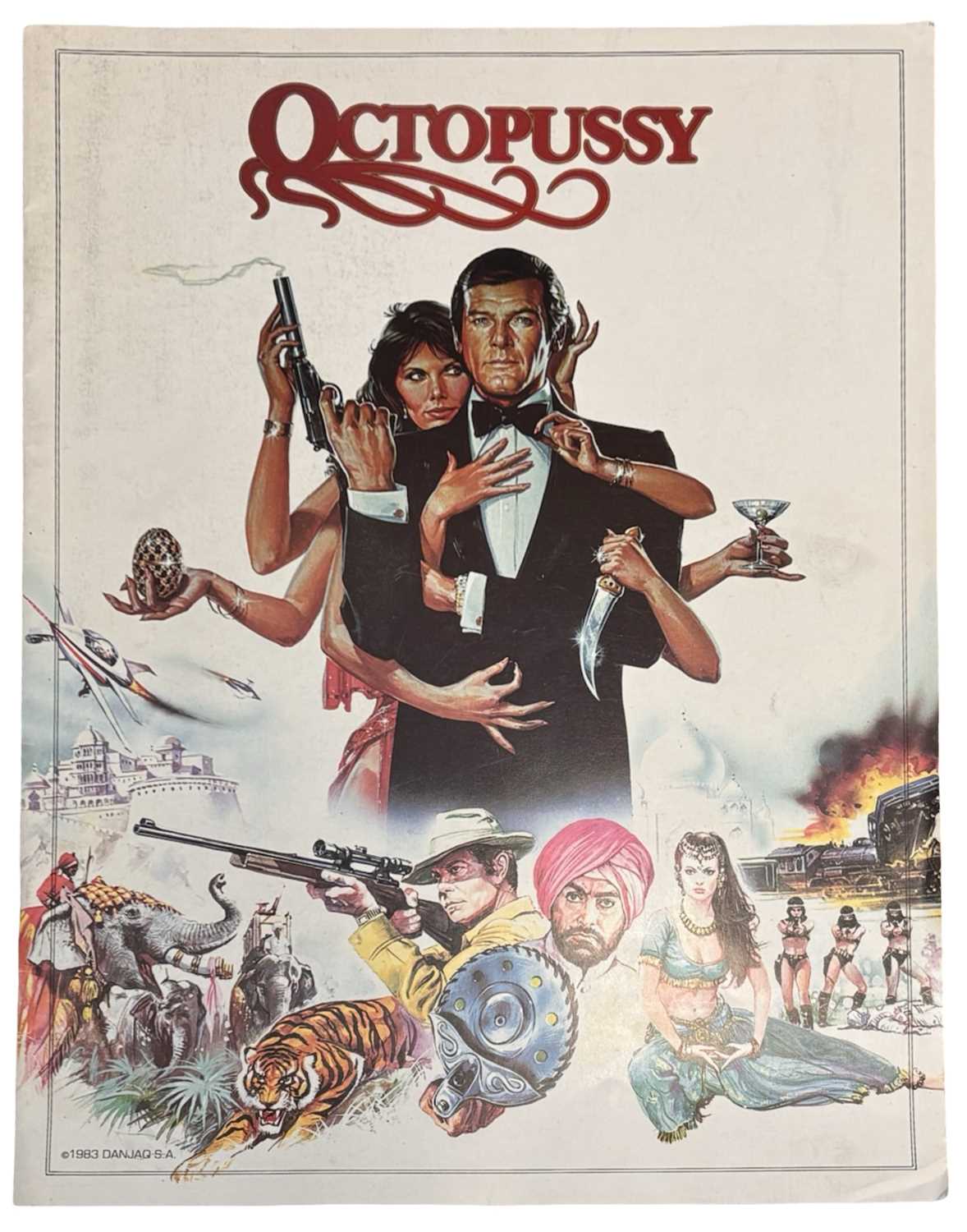 Lot 79 - JAMES BOND - Octopussy promotional booklet, 1983