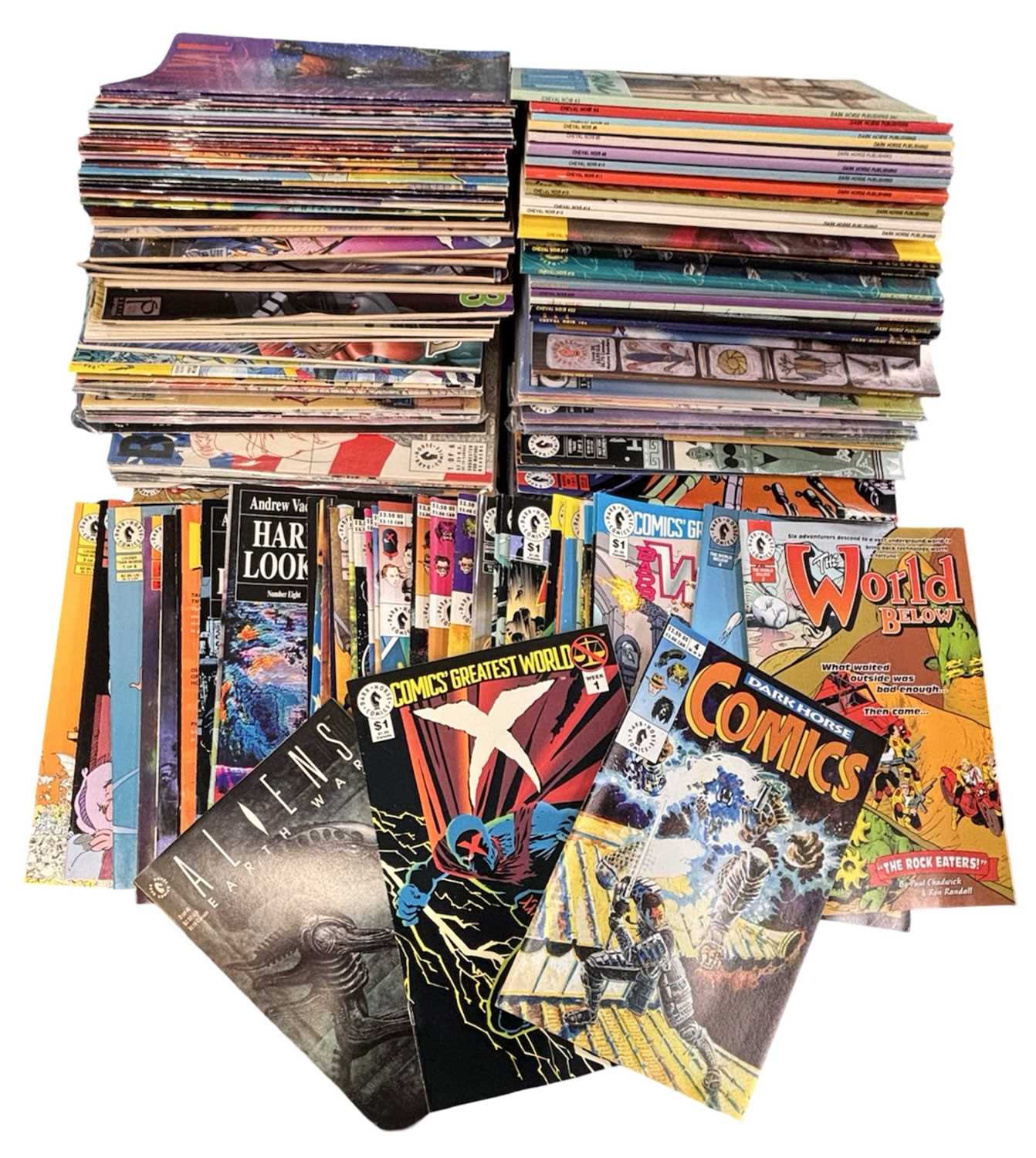 Lot 57 - ONE BOX: Various Dark Horse edition comics, to...