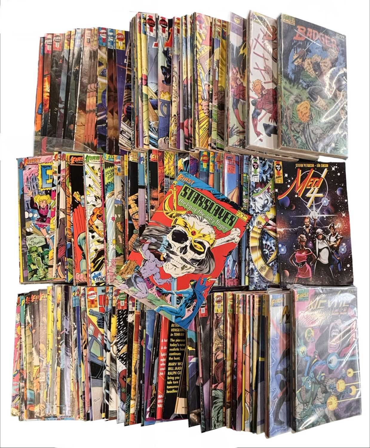 Lot 58 - ONE BOX: An extensive quantity of FIRST comics,...