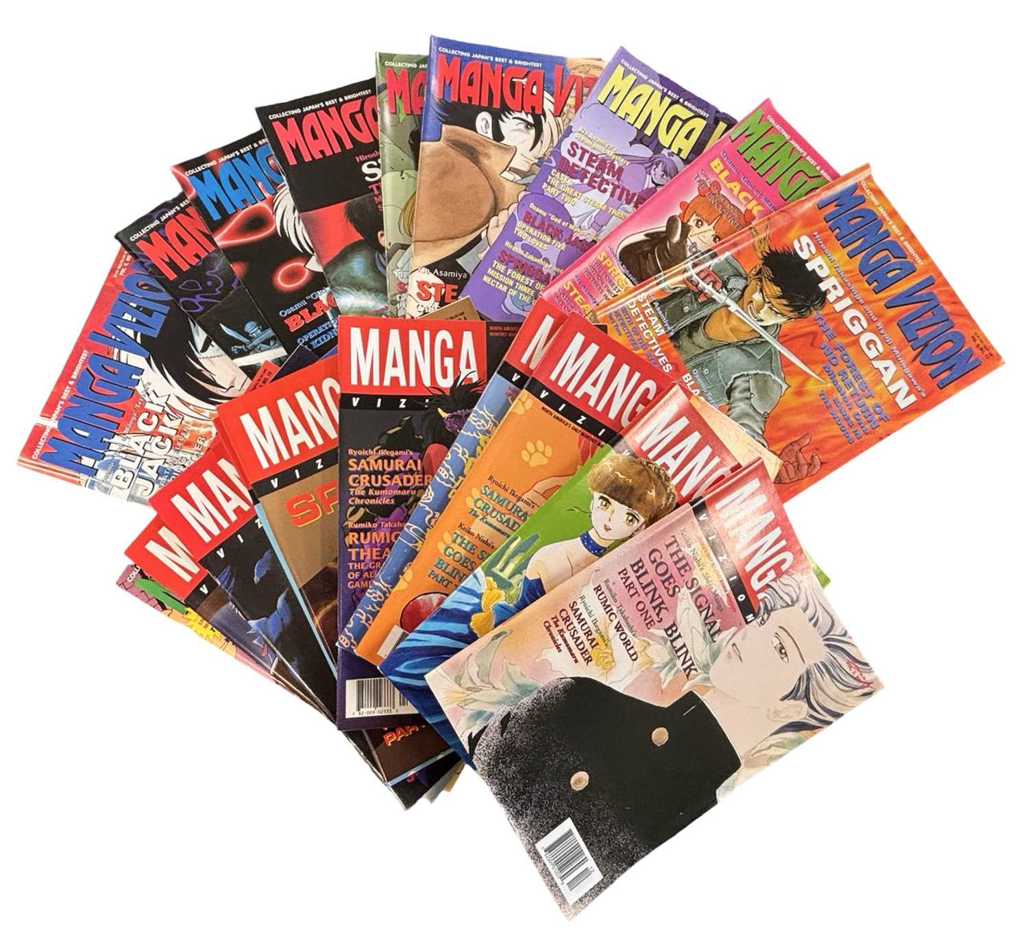 Lot 46 - ONE BOX: Various MANGAVISION comic books