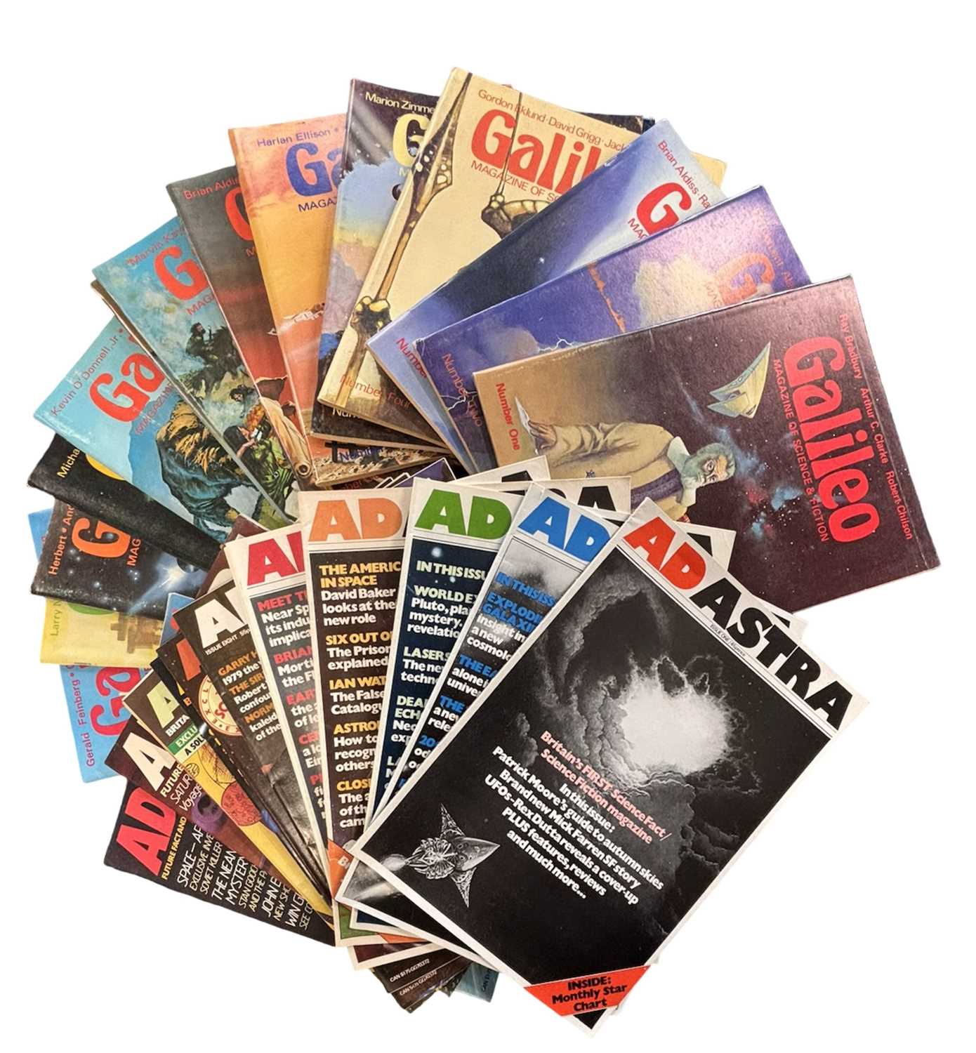 Lot 48 - ONE BOX: GALILEO and AD ASTRA, complete runs