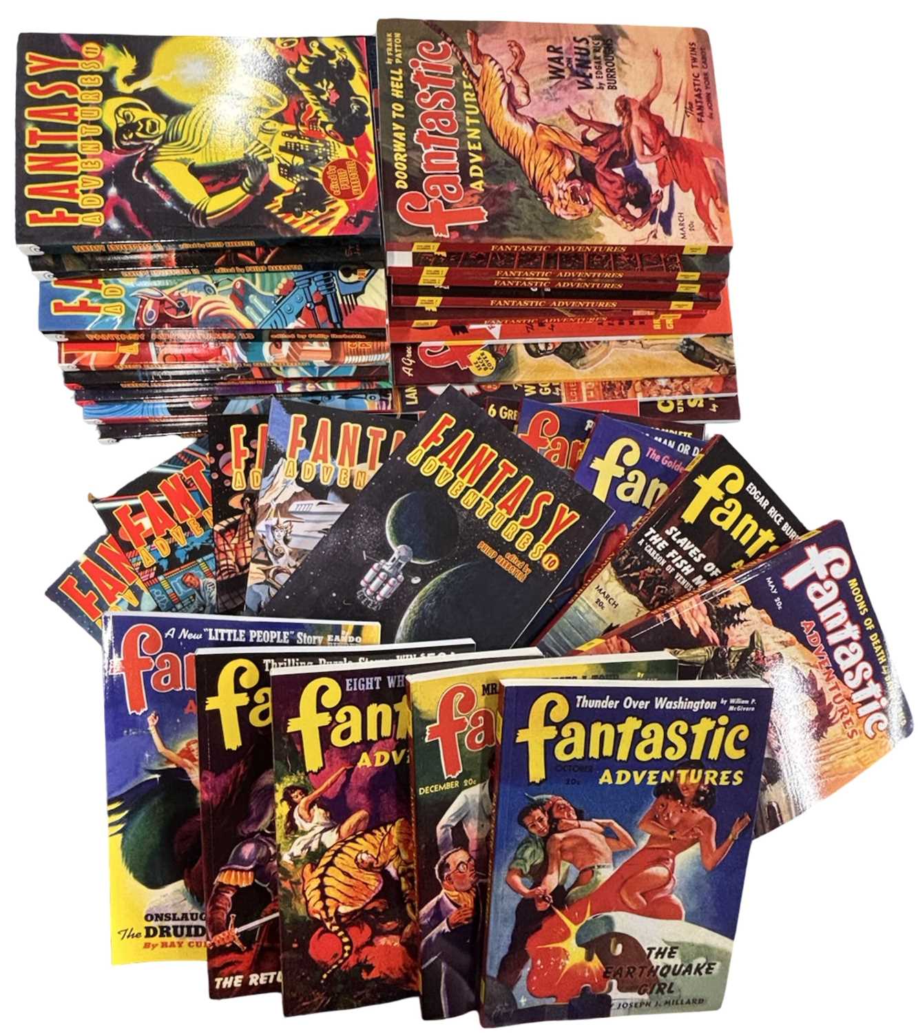 Lot 55 - ONE BOX: FANTASY ADVENTURES / FANTASTIC...