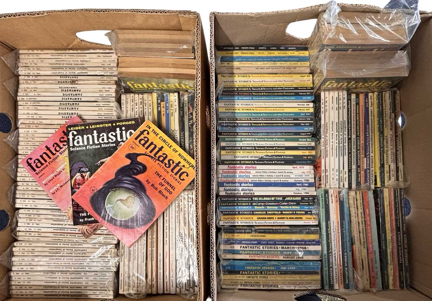 Lot 65 - FANTASTIC MAGAZINE: A large run from 1952-1980