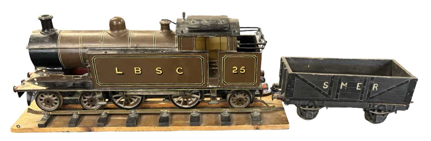 Lot 23 - Scatch Built Locomotive with LBSC Logo