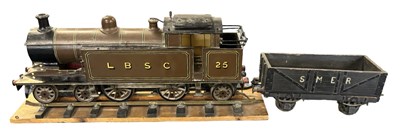 Lot 23 - Scatch Built Locomotive with LBSC Logo